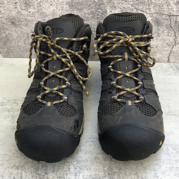 KEEN Utility Lansing Mid Waterproof Steel Toe Work Boots Men’s Sz 12EE No Insole - Picture 2 of 11